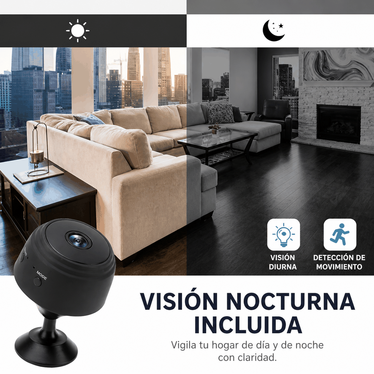 SPYPAL™ - MINI CÁMARA DE VIGILANCIA